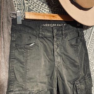 AE Grey High Rise Jegging.